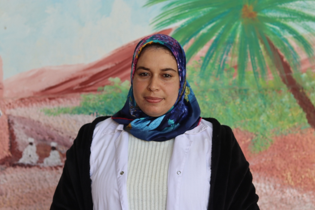 Mme Khadija BOURZIK: professeur d'arabe